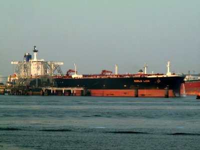 World Lion p2 at the '7e Petroleumhaven', Port of Rotterdam, Holland 25-Jun-2006