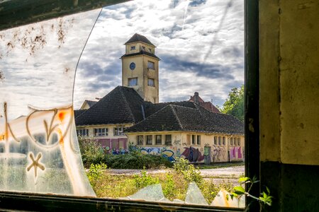 Clock tower sky lost places photo