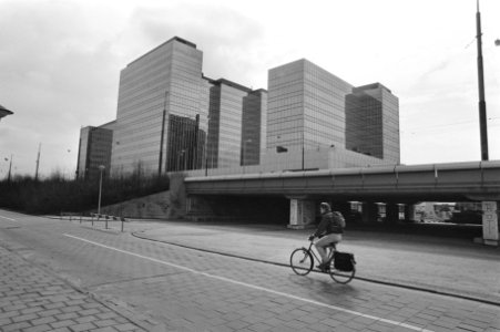 World Trade Center in Amsterdam wordt aanstaande maandag geopend exterieur, Bestanddeelnr 933-2806