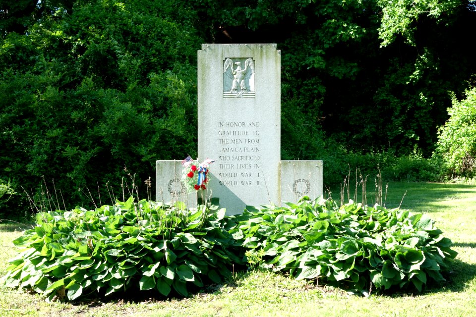 World War I & II Memorial - Jamaica Plain, Boston, MA - DSC06621