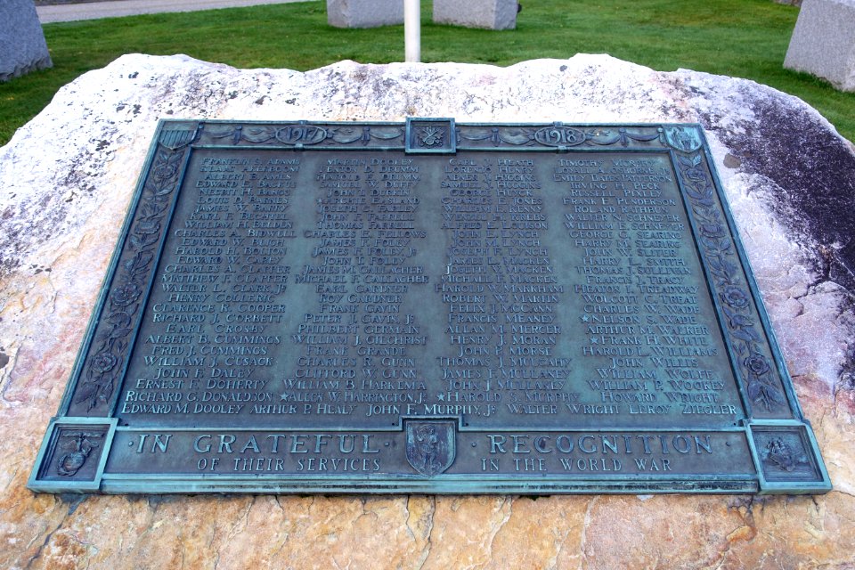 World War I Memorial - Stockbridge, Massachusetts - DSC05812
