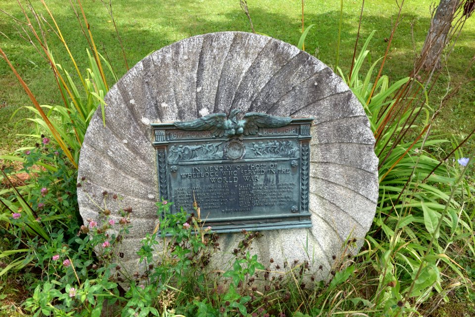 World War I memorial - Wheelock, Vermont - DSC04413