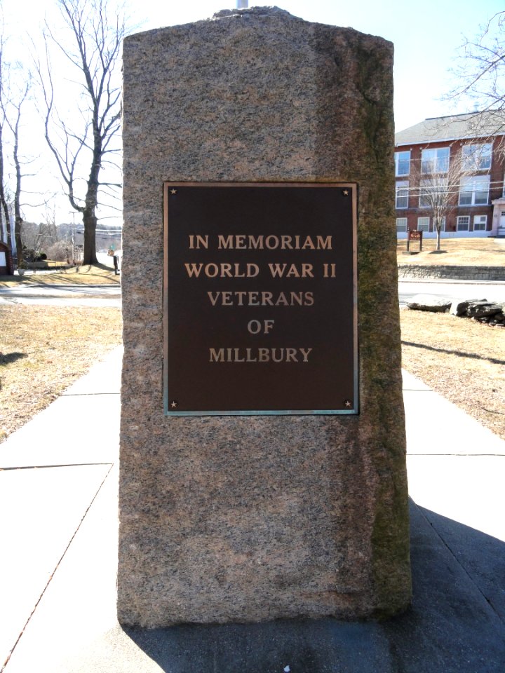 World War II, Korea, Vietnam Memorial - Millbury, MA - DSC04612