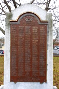 World War I Memorial - Veteran's Memorial Park - Maynard, Massachusetts - DSC04899