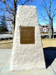 World War II, Korea, Vietnam Memorial - Millbury, MA - DSC04611