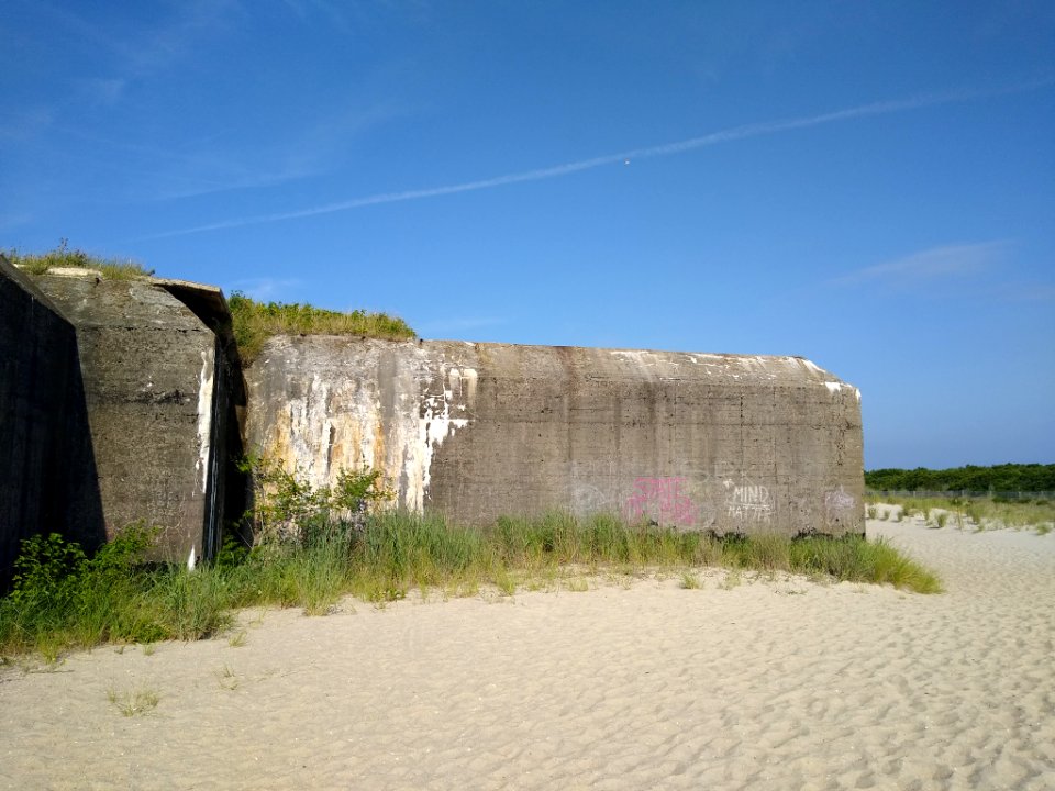 World War II bunker, Cape May Point State Park E