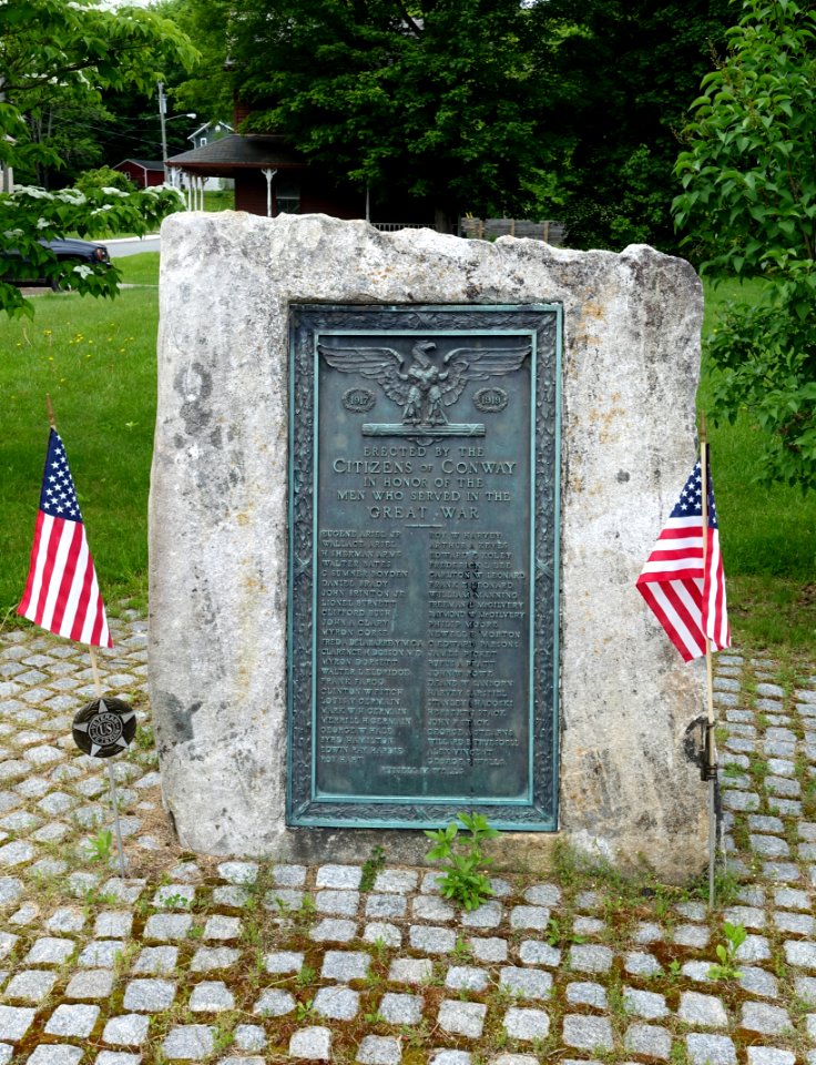 World War I Memorial - Conway, Massachusetts - DSC06418