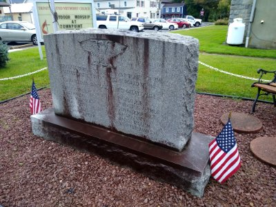 World War II memorial, Chesapeake City, Maryland A