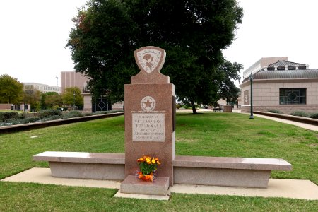 World War I Memorial - Texas State Capitol grounds - Austin, Texas - DSC08245