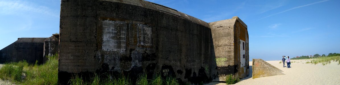 World War II bunker, Cape May Point State Park L