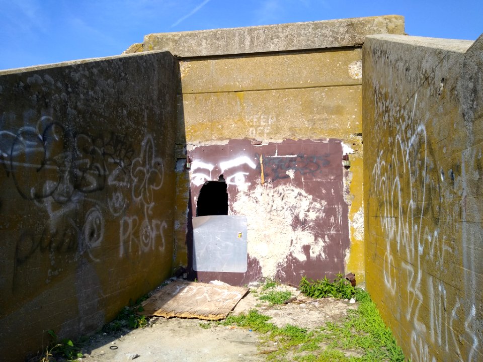 World War II bunker, Cape May Point State Park D