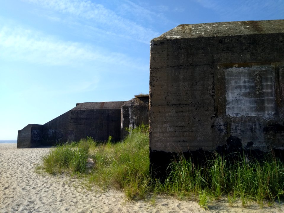 World War II bunker, Cape May Point State Park K