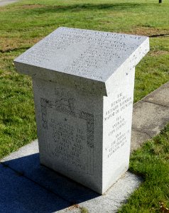 World War II and Korean War tablet - Taunton, Massachusetts - DSC01907