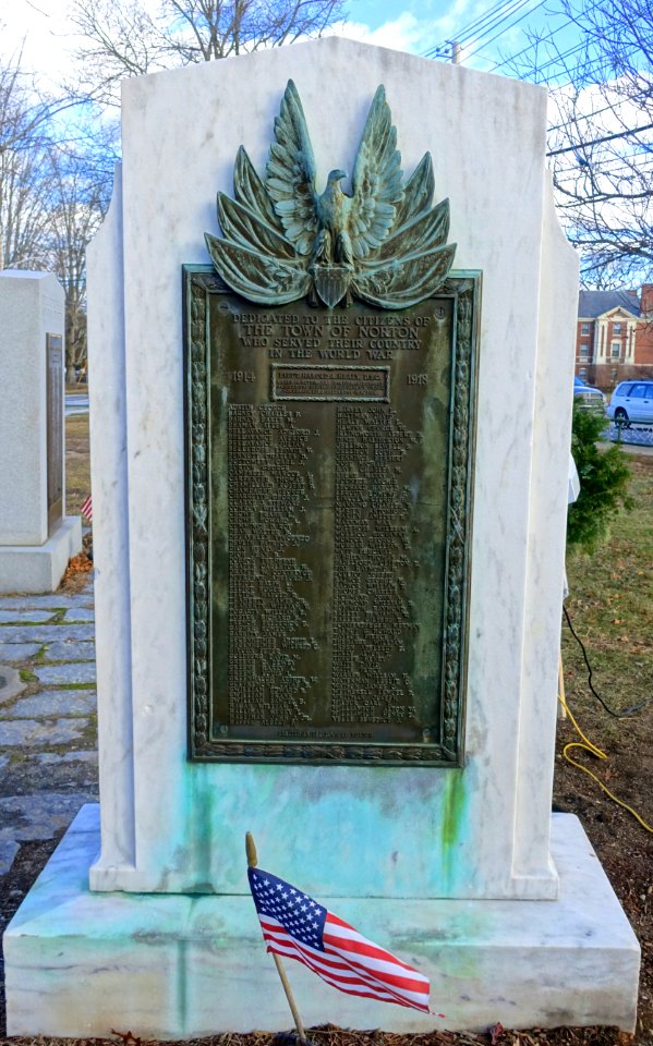 World War I Memorial - Norton, Massachusetts - DSC03613
