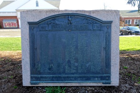 World War I Memorial - Windsor, Connecticut - DSC04748