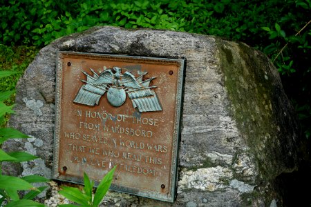 World Wars memorial - Wardsboro, Vermont - DSC08402