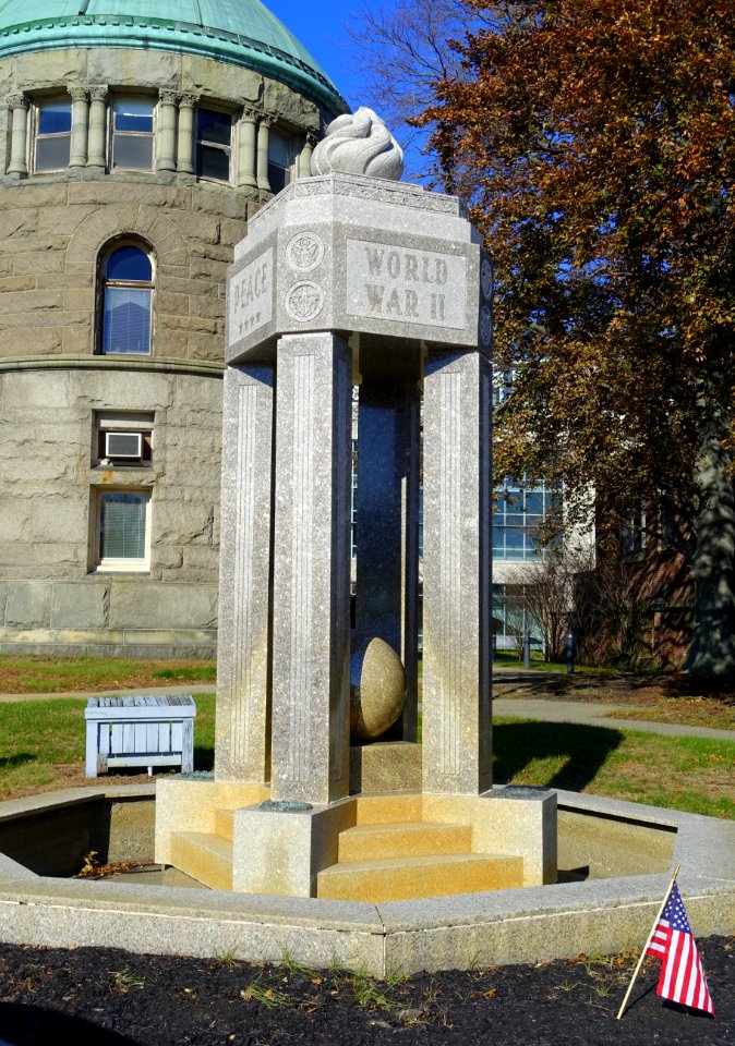 World War II Memorial - Taunton, Massachusetts - DSC01914