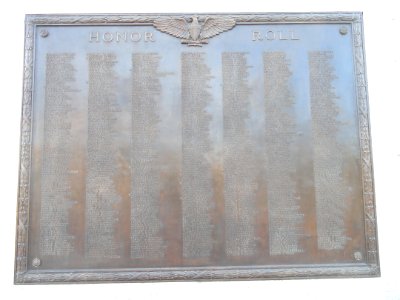 World War I memorial - Milford, Massachusetts - DSC02866