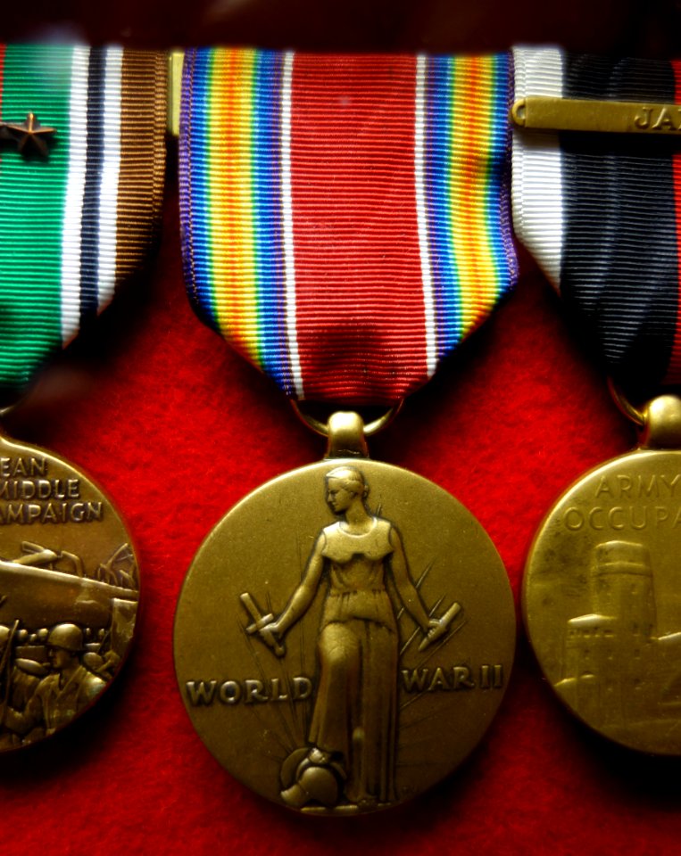 World War II medal - Fort Devens Museum - DSC07227
