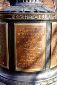 World War II Memorial, plaque 1 of 6 - Chelsea, Massachusetts - DSC09280