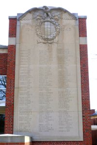 World War II Memorial - Phillips Academy Andover - Andover, Massachusetts - DSC05351