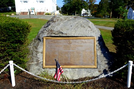 World War I Memorial - North Reading, Massachusetts - DSC05997 photo