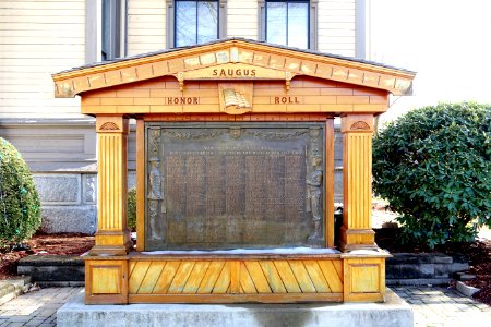 World War I Memorial - Saugus, Massachusetts - DSC04601