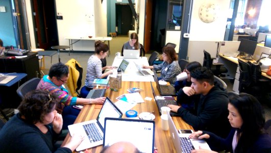 Women's Wikipedia Edit-a-thon San Francisco 2015 photo