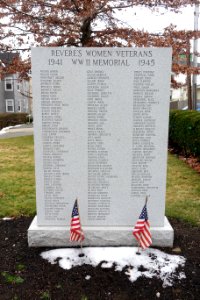 Women Veterans World War II Memorial - Revere, Massachusetts - DSC04388