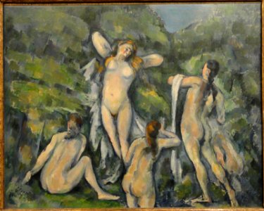 Women Bathing by Paul Cézanne, 1900 - Ny Carlsberg Glyptotek - Copenhagen - DSC09461