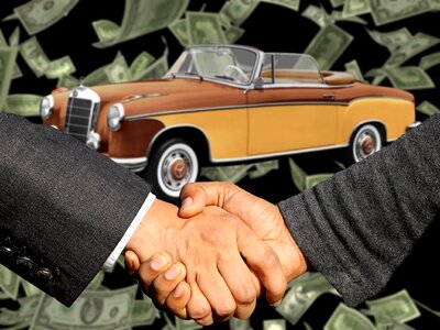 Conclusion of the contract handshake trade