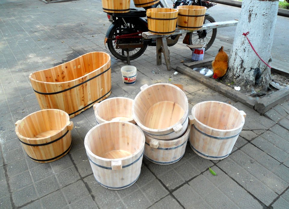 Wooden bathtubs for children and infants - 02