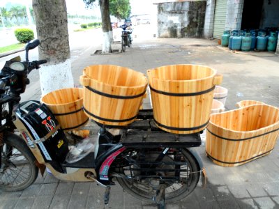 Wooden bathtubs for children and infants - 03 photo