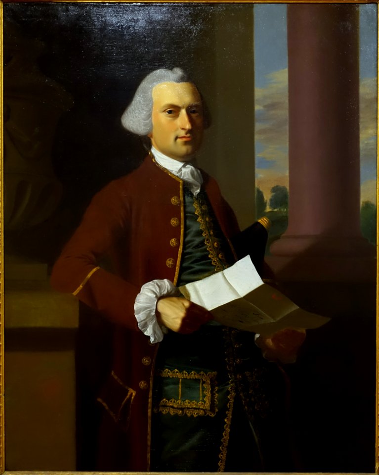 Woodbury Langdon by John Singleton Copley, 1767, oil on canvas - Dallas Museum of Art - DSC04758