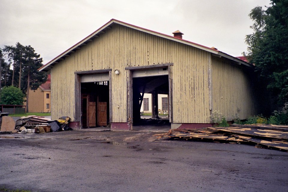 Wooden building in Oulunsuu hospital area in Oulu 2008