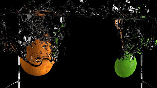 Dark drop food