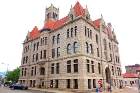 Wood County Courthouse - Parkersburg, West Virginia - DSC05552