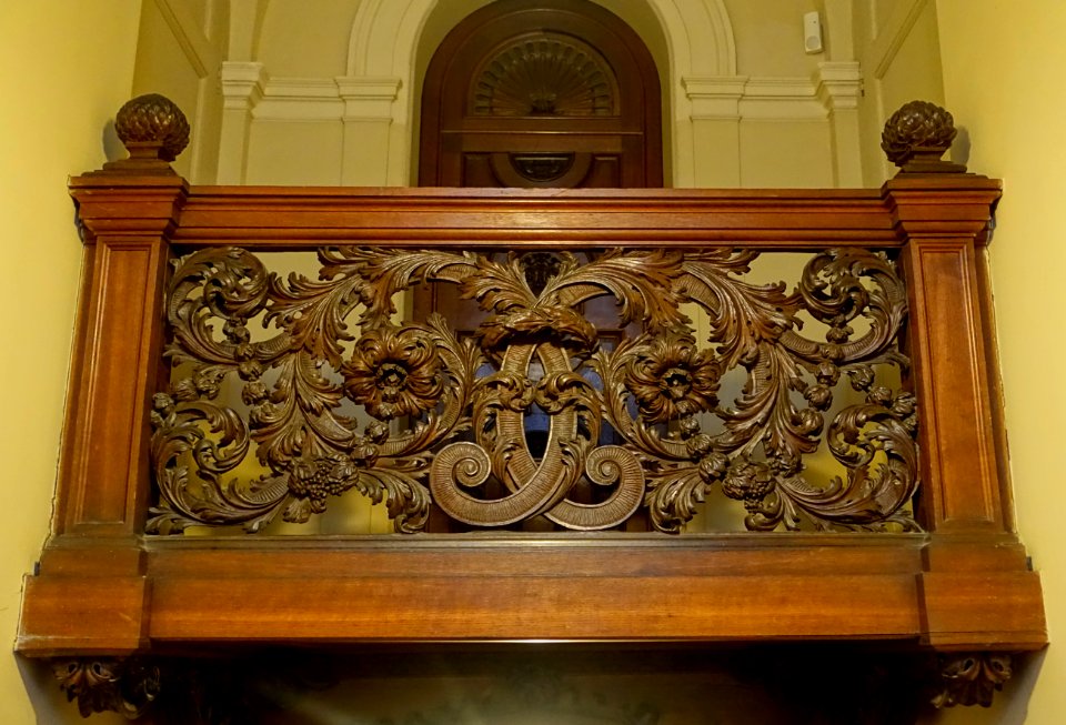 Wood carving - Kingston Lacy - Dorset, England - DSC03640