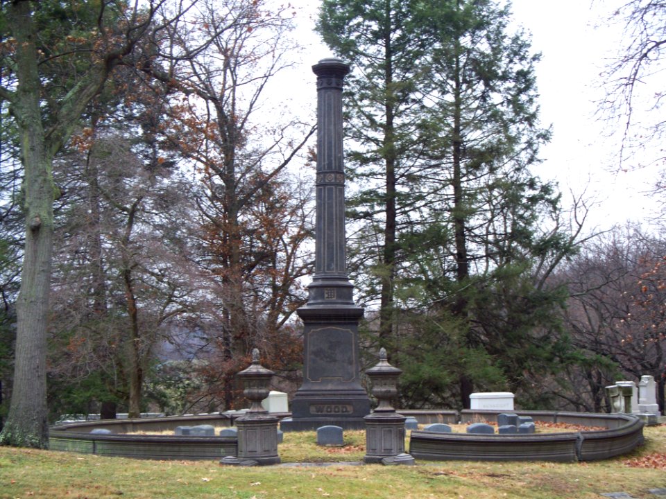 Wood Shaft, Allegheny Cemetery, 01