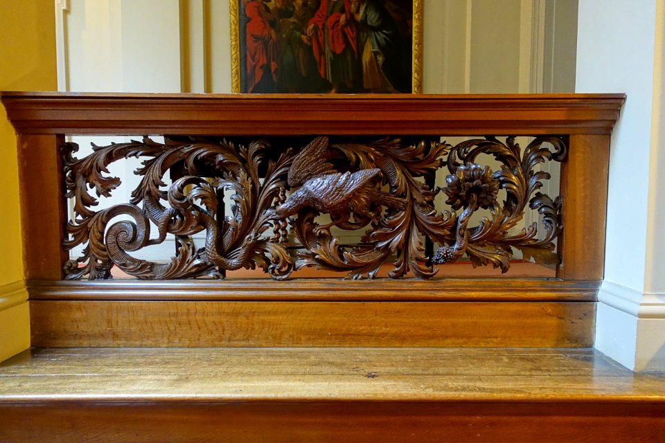 Wood carving - Kingston Lacy - Dorset, England - DSC03628