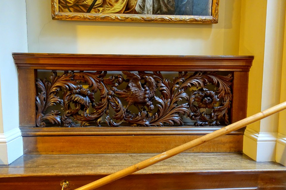 Wood carving - Kingston Lacy - Dorset, England - DSC03634