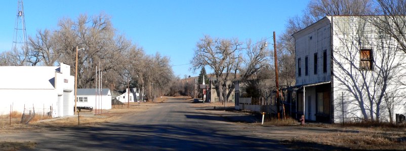 Wood Lake, Nebraska Main Street 1