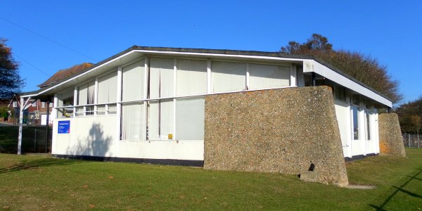 Woodingdean Library, Warren Road, Woodingdean (from NW) (October 2011)