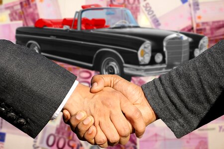 Conclusion of the contract handshake trade
