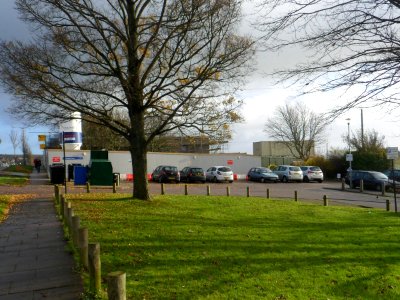 Woodingdean (New) Library and Health Centre, Warren Road, Woodingdean (December 2013, under construction) (3)