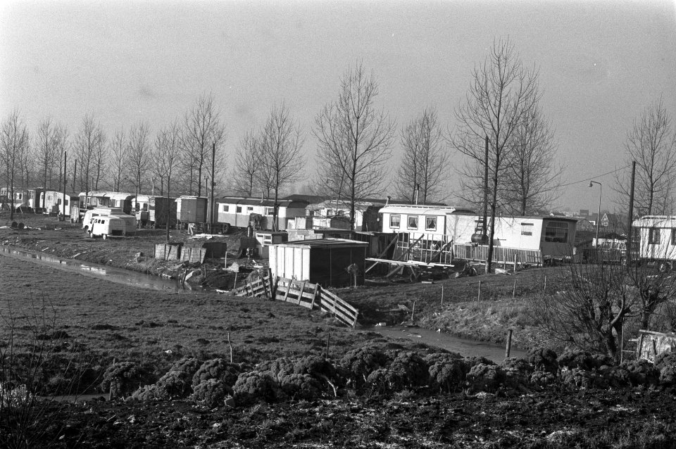 Woonwagenkamp aan Osdorpersweg, Amsterdam, Bestanddeelnr 925-3644
