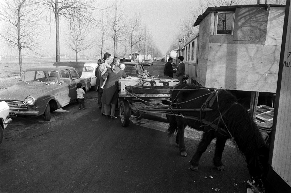 Woonwagenkamp aan Osdorpersweg, Amsterdam, Bestanddeelnr 925-3646