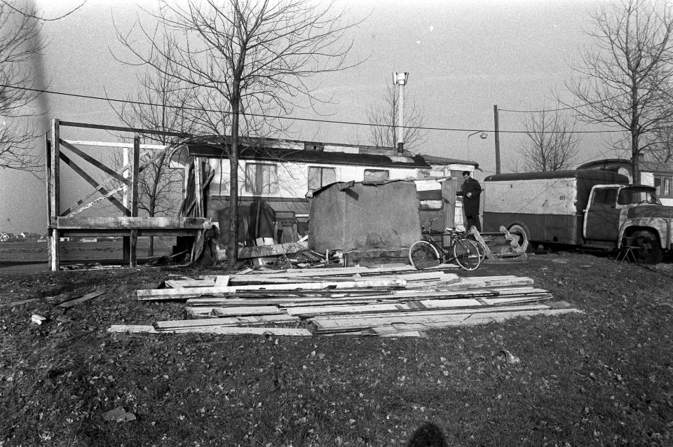 Woonwagenkamp aan Osdorpersweg, Amsterdam, Bestanddeelnr 925-3642