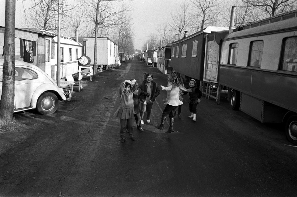 Woonwagenkamp aan Osdorpersweg, Amsterdam, Bestanddeelnr 925-3641