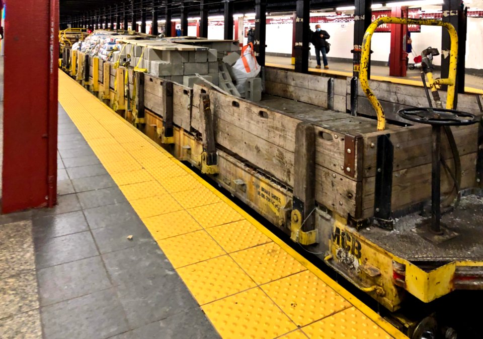 Work Train at 34 Penn Station A C E